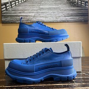 ALEXANDER MCQUEEN (627225) Men's Tread Slick Shoes Blue Size: US 7